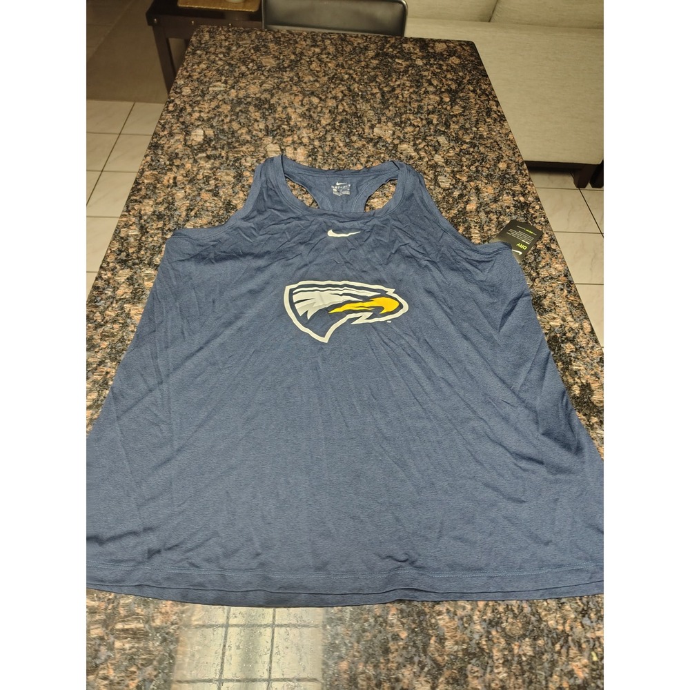 Nike Dri-FIT Legend Classic Tank Top Navy Blue Eagle Graphic XL W52961